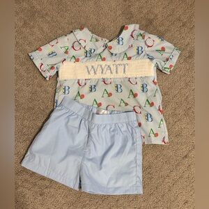 Kids Alphabet Print Matching Set